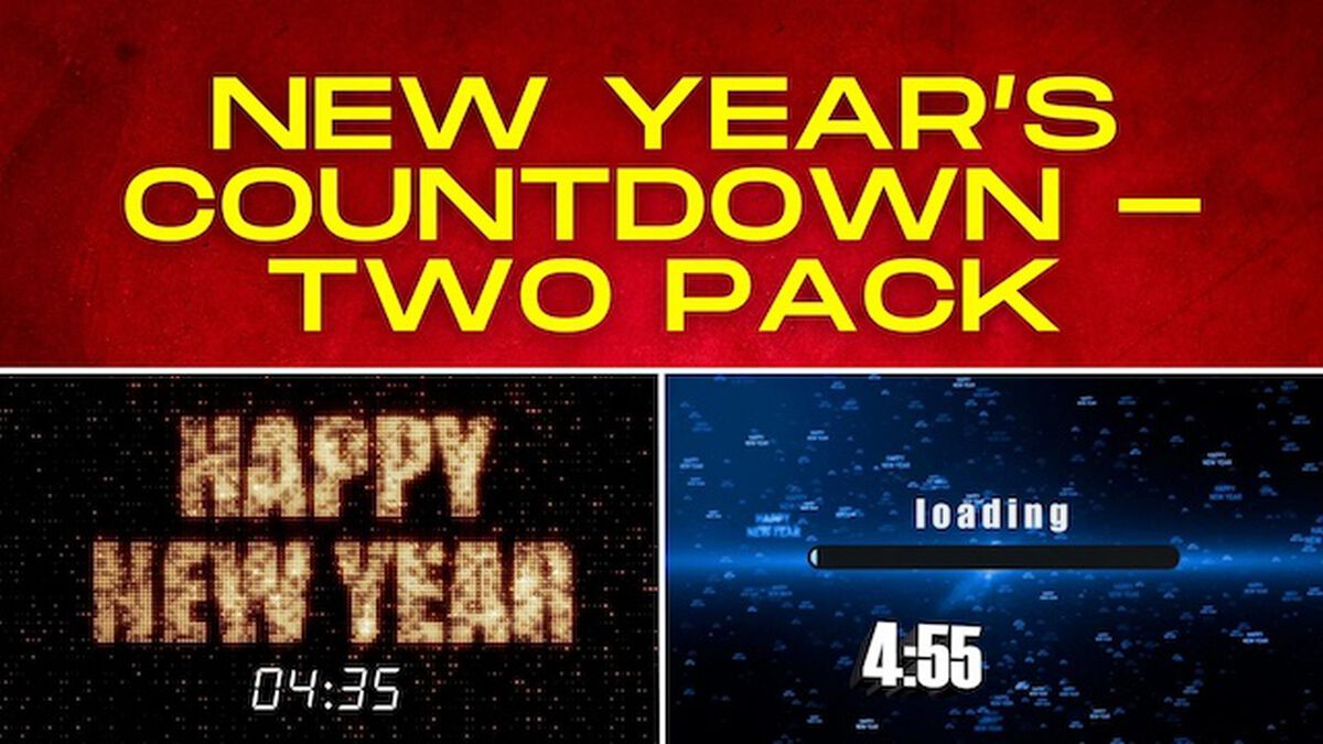 New Year's Countdown: Two Pack image number null